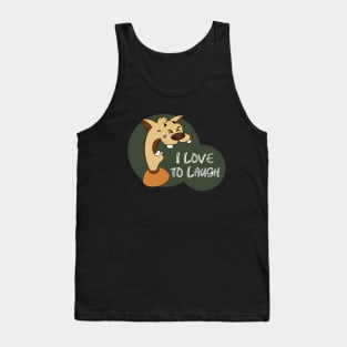 The Laughing cat Tank Top